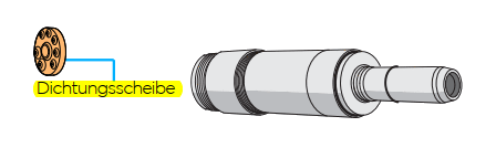 Dichtungsscheibe für Motor BL Implant