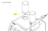 O-Ring für Flasche Schraubverschluss Airflow Master Piezon und Piezon Master 600 / 700