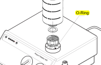 O-Ring für Flaschenanschluss Piezon Master 400